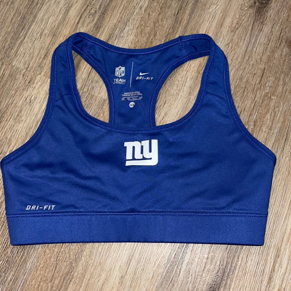 New York Giants Nike Sports Bra